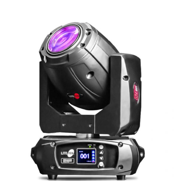 Cabezal móvil BEAM 120W CON ARO DE LED