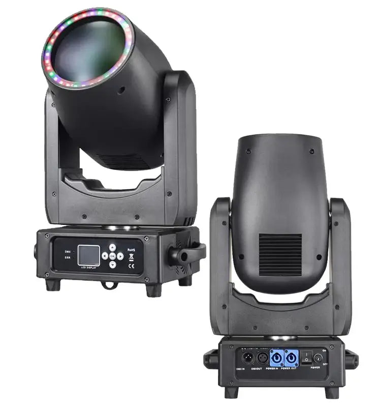 Cabezal móvil BEAM 200W CON ARO DE LED