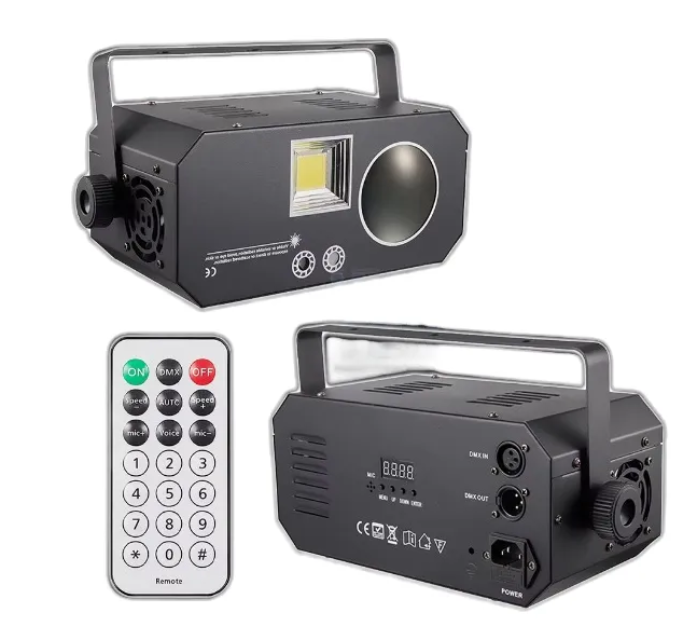 Ktv Foco Led 3 En 1 80w Rgbw Dmx 512 Patrones