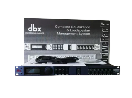 Professional Dbx Driverack Procesador de Gestión de Altavoz de 2 Entrada Salida 6
